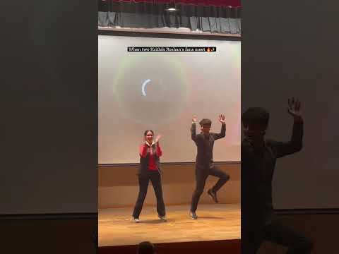 The fun part of the prelims Day dancing on Tuesday meri #hrithikroshan#katrinakaif #college#explore