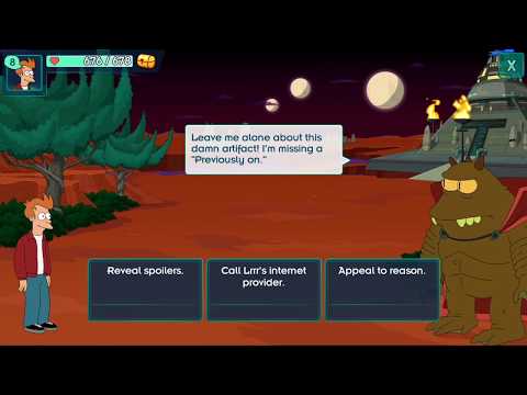 futurama worlds of tomorrow video