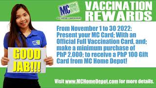 MC Home Depot Vaccination Rewards (November)
