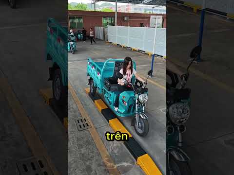 Bài Thi Bằng Lái Xe Ba Bánh Ở Trung Quốc 😯
