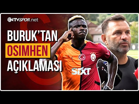 Okan Buruk, Osimhen Transferindeki Son Durumu Açıkladı | NTV Spor