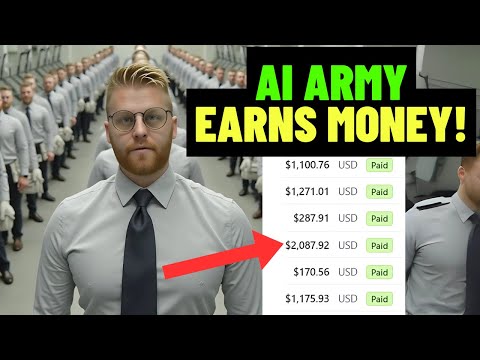 How My AI Clone Army Makes $1000/Hour (Make Money Online With AI)