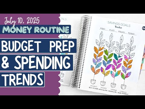 Money Routine | Planning Ahead + Spending Trends