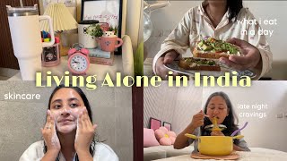 Living Alone Diaries | What i eat in a Day (simple and easy meals to cook)