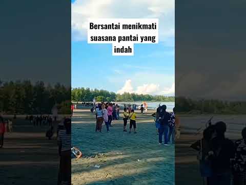 Beginilah suasana pantai diujung barat Indonesia