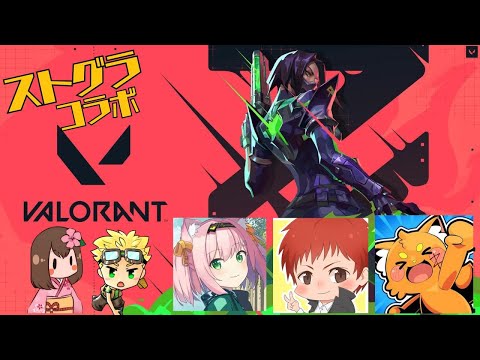 【ストグラコラボ】ともさん＆みにゃ＆ズズ&豆腐ちゃんとVALORANT！【しゅりぺ/ダミアン】