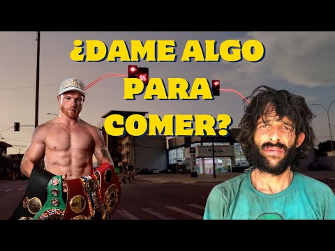 CANELO se topa con su AMIGO de su INFANCIA VIVIENDO en la CALLE y lo que hace te sorprenderá