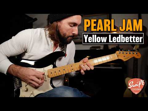 Pearl Jam - Yellow Ledbetter Guitar Lesson - Intro w/ Tabs!