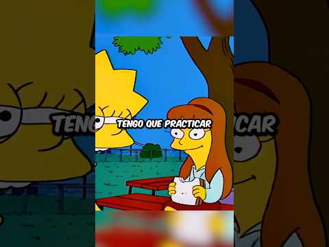 Lisa hace un nuevo amigo. #lossimpson