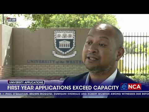 YouTube video thumbnail: First-Year University Applications Exceed Capacity