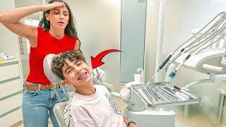 ابنا عمل تقويم ل اسنانه 🦷 سنتين كاملين !