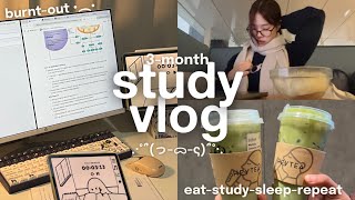 STUDY VLOG 🥹 3 months of eat-study-sleep-repeat, 4 consecutive midterms, volunteering, day6 concert!