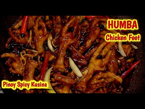 Humba - paa ng manok recipe | How to cook chicken feet - Pinoy style