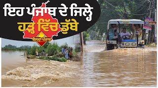 ਇਹ ਪੰਜਾਬ ਦੇ ਜਿਲ੍ਹੇ, ਹੜ੍ਹ ਵਿੱਚ ਡੁੱਬੇ...