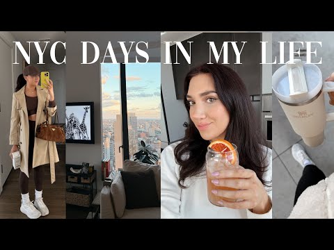 VLOG: fall days in my life! getting into a routine, new habits, bacardi cocktails + more!