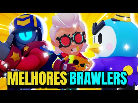 OS 10 MELHORES BRAWLERS DO META ATUAL DO BRAWL STARS ! (MÊS DE MARÇO)