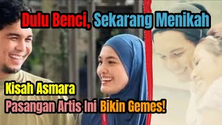 Dulu Benci, Sekarang Menikah! Kisah Asmara Pasangan Artis Ini Bikin Gemes!