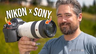 Mounting SONY Lenses on NIKON Cameras!