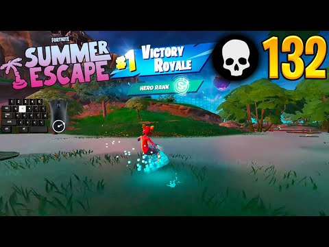 132 Elimination Solo vs Squads Wins Full Gameplay (Fortnite Chapter 6)