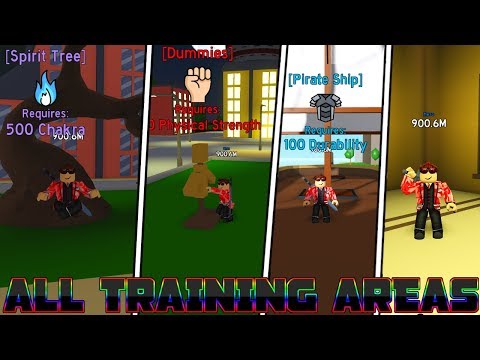 Anime Fighting Sim All Training Areas 11 21