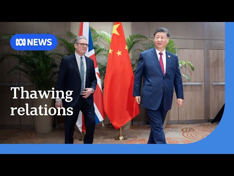 YouTube video thumbnail: Beijing Welcomes First Visit by UK Prime Minister in Nearly a Decade