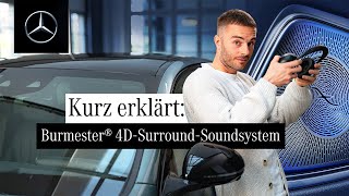Kurz erklärt: Burmester® 4D-Surround-Soundsystem