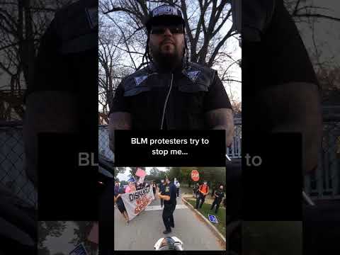 WATCH: BLM Protesters Try to Stop the biker