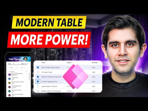 Multi Select in Power Apps Modern Table Control for Bulk Actions | Tutorial