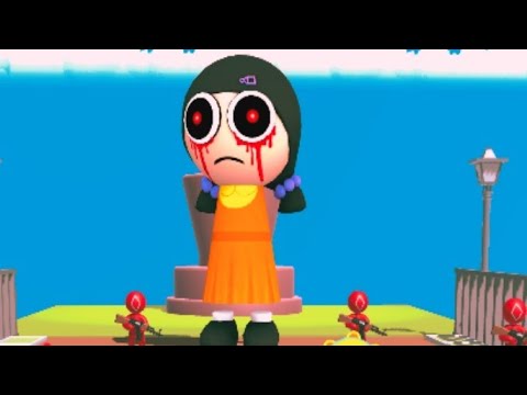 Spranky VS Squid Horror Doll Survival Challenge