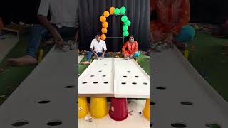 Balloon Pop vs Steel Ball Rolling Challenge!! Who winter this game 