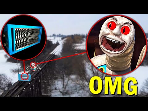 Drone Catches THOMAS THE TANK ENGINE.EXE vs SHREDDER IN REAL LIFE!! *SCARY THOMAS*