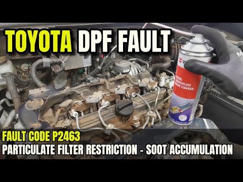 Toyota D4D - DPF Fault Won't Clear - How To DIY - Found & Fixed