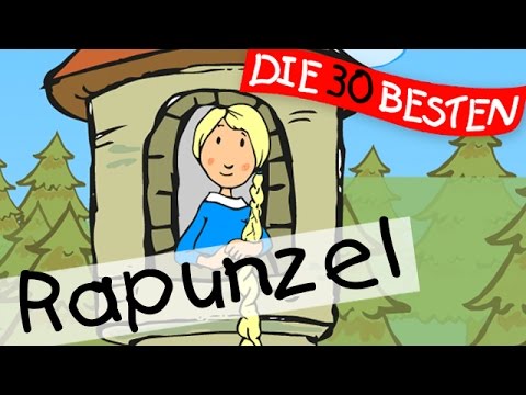 🏞️ Rapunzel, Rapunzel, lass dein Haar herunter  - Märchenlieder zum Mitsingen || Kinderlieder