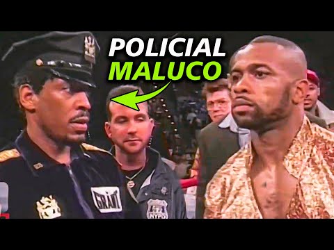 QUANDO um POLICIAL RESOLVEU LUTAR contra ROY JONES JR