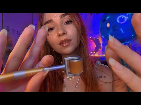 ASMR: Attention personnelle 👐 Sur ton VISAGE tout doucement 🌸