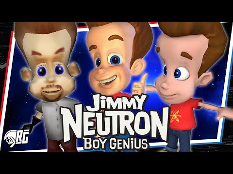 Jugué TODOS los EXTRAÑOS Juegos de JIMMY NEUTRON