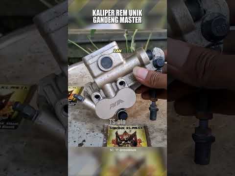 kaliper rem unik gandeng atau jadi satu dengan master rem #shorts #trending