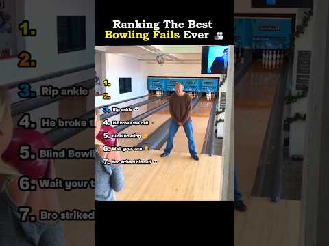 Ranking The Best Bowling Fails