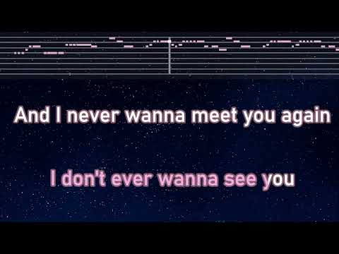 Karaoke♬ Miss You – Oliver Tree & Robin Schulz 【With Guide Melody】 Instrumental