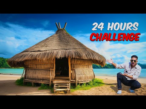 Living in a Smart Hut for 24 Hours – Survival with Tech Gadgets!