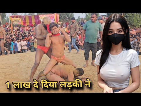 जावेद गनी की जबरदस्त कुश्ती वीडियो 100000 के नाम रख दिया पब्लिक ने। new kushti #dangal