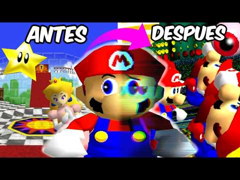 MARIO 64 PERO TODO ES UN CAOS! 😨🔴