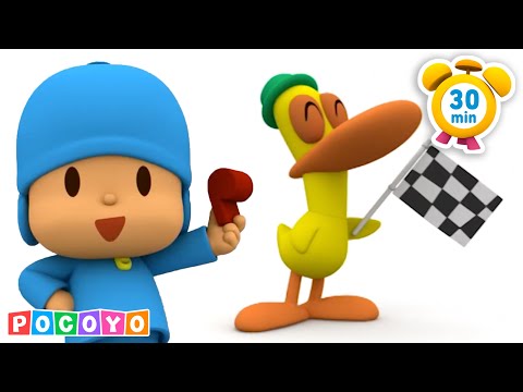 🏃 Pocoyo ile bir maraton koşalım 🏃(30 dakika) Pocoyo 🇹🇷 Türk Resmi Kanal Çocuklar için Çizgi Filmler