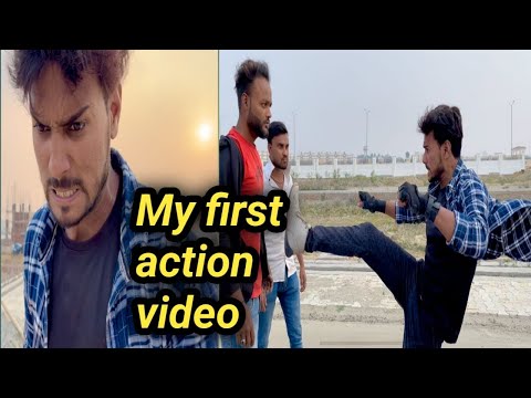 My first action video ❤️ Siddiqui vlogger @ishaanali11 @ajazali11