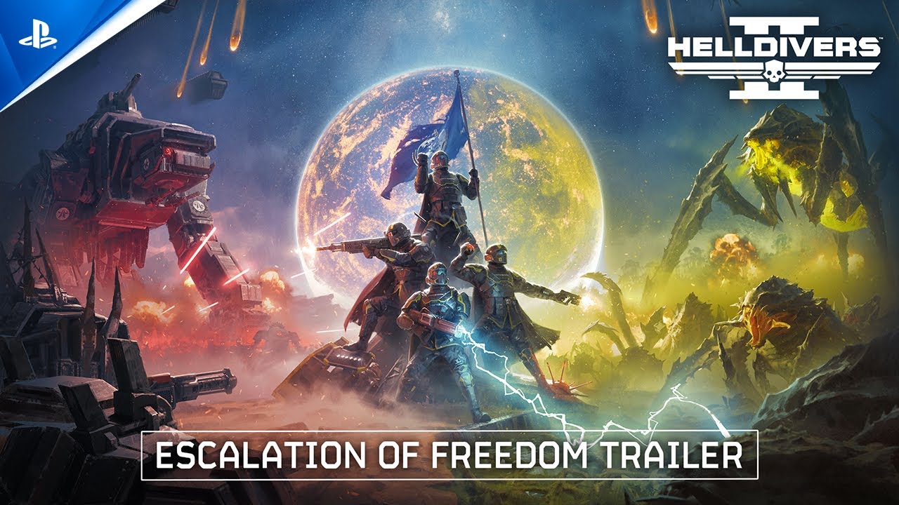Helldivers 2: Escalation of Freedom trailer thumbnail