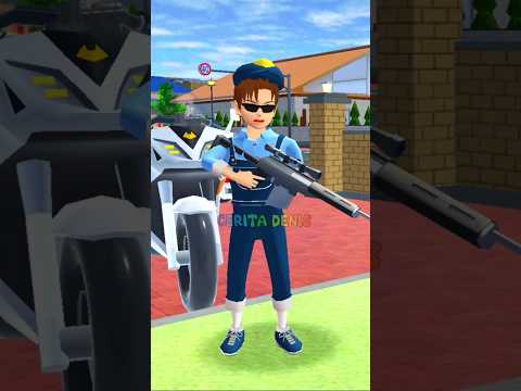 polisi yuta mencari pencuri yang menyamar⁉️😱 #sakuraschoolsimulator #shorts #sakura