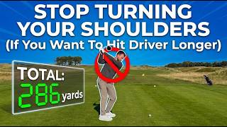 Stop Turning Your Shoulders (If You Want To Hit Driver Longer)