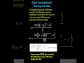 Savings and Interest Concepts