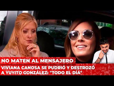 Viviana Canosa se pudrió y destrozó a Yuyito González: "Todo el día"