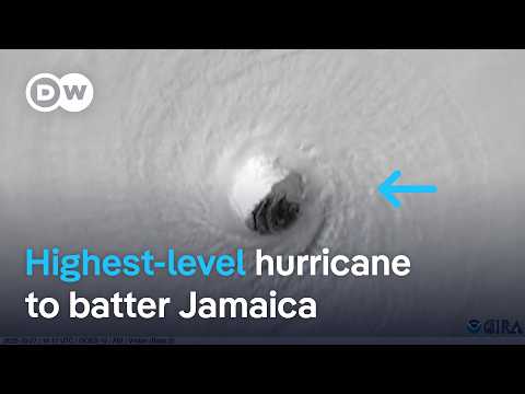 YouTube video thumbnail: Most Violent Storm in Its History to Hit Jamaica